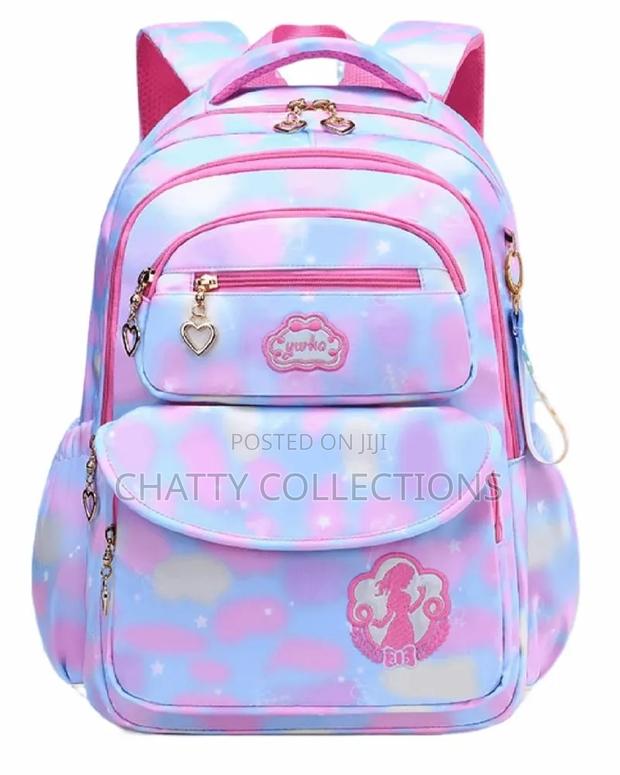 Cloud Blue Top Quality Girls School Bags - thumbnail 3