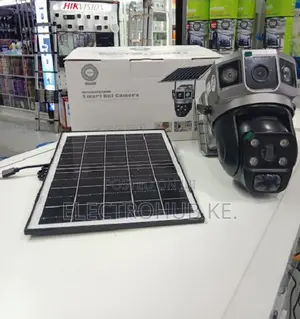 4g V380 Wireless Solar Security Camera Dual Lens Outdoor
