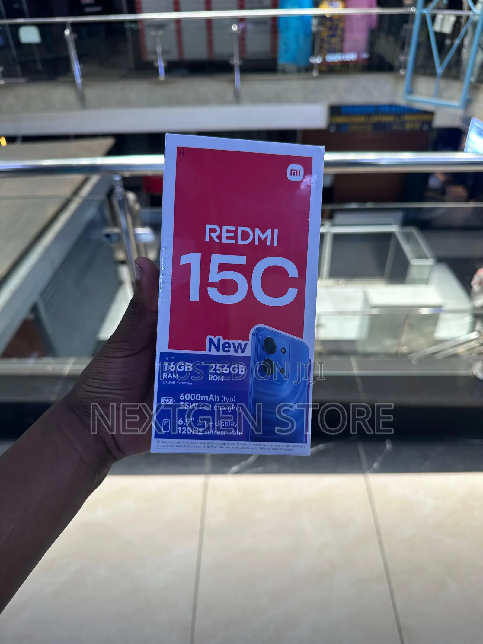 New Xiaomi Redmi 15C 4G 256 GB Black