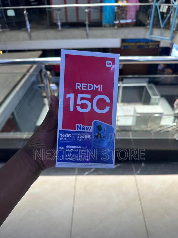 New Xiaomi Redmi 15C 4G 256 GB Black