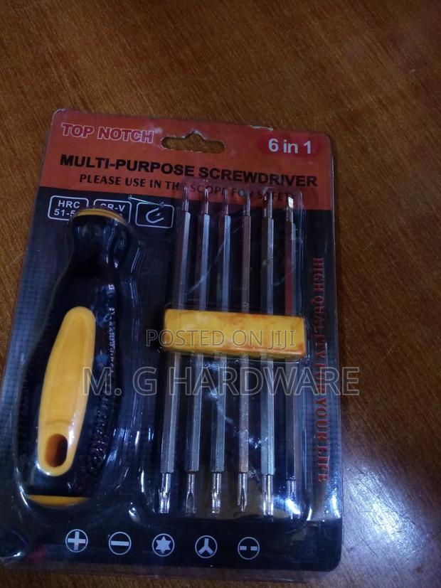 6 in 1 Multipurpose Screwdrivers - main view