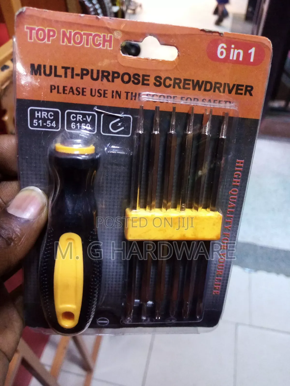 6 in 1 Multipurpose Screwdrivers