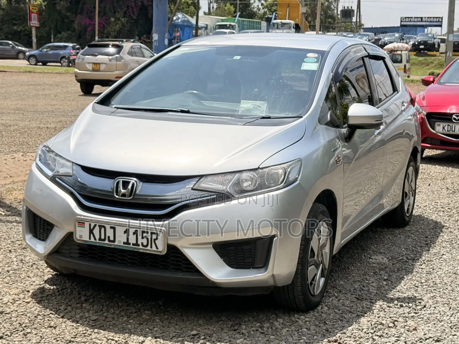 Honda Fit 2015 Silver