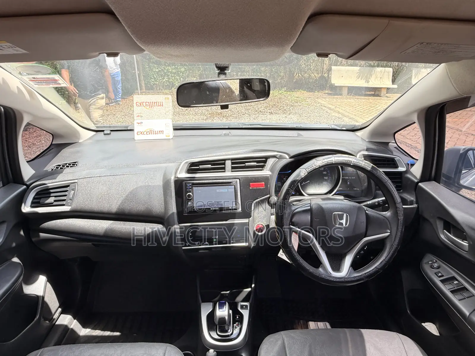 Honda Fit 2015 Silver