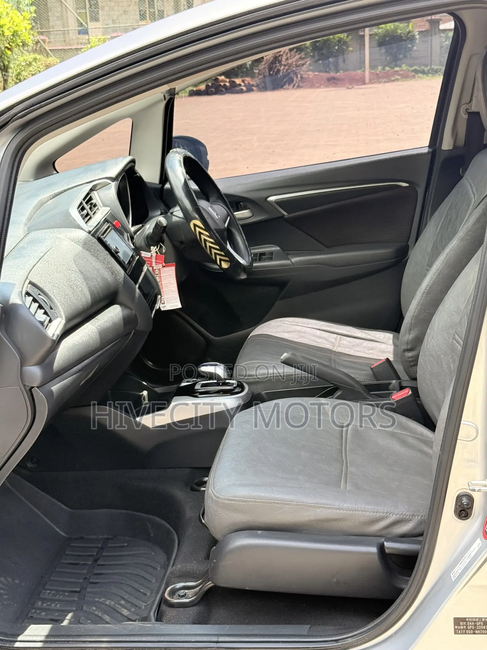 Honda Fit 2015 Silver