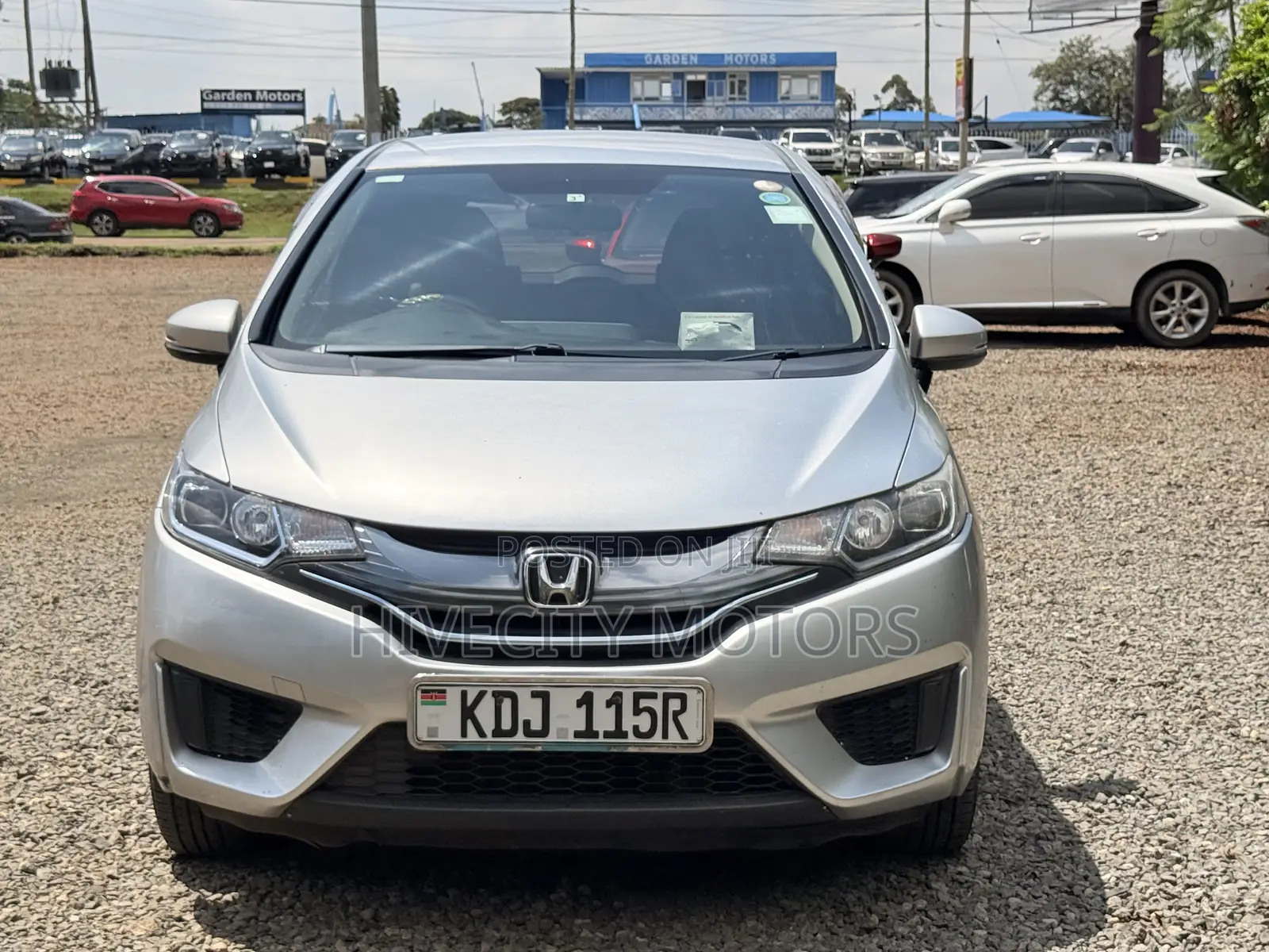 Honda Fit 2015 Silver