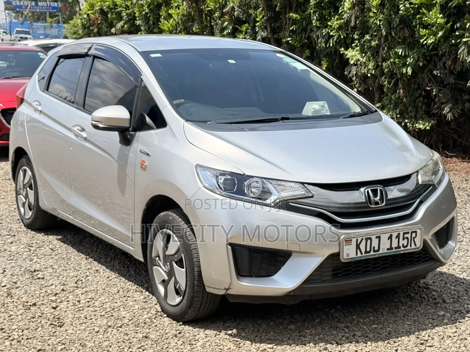 Honda Fit 2015 Silver