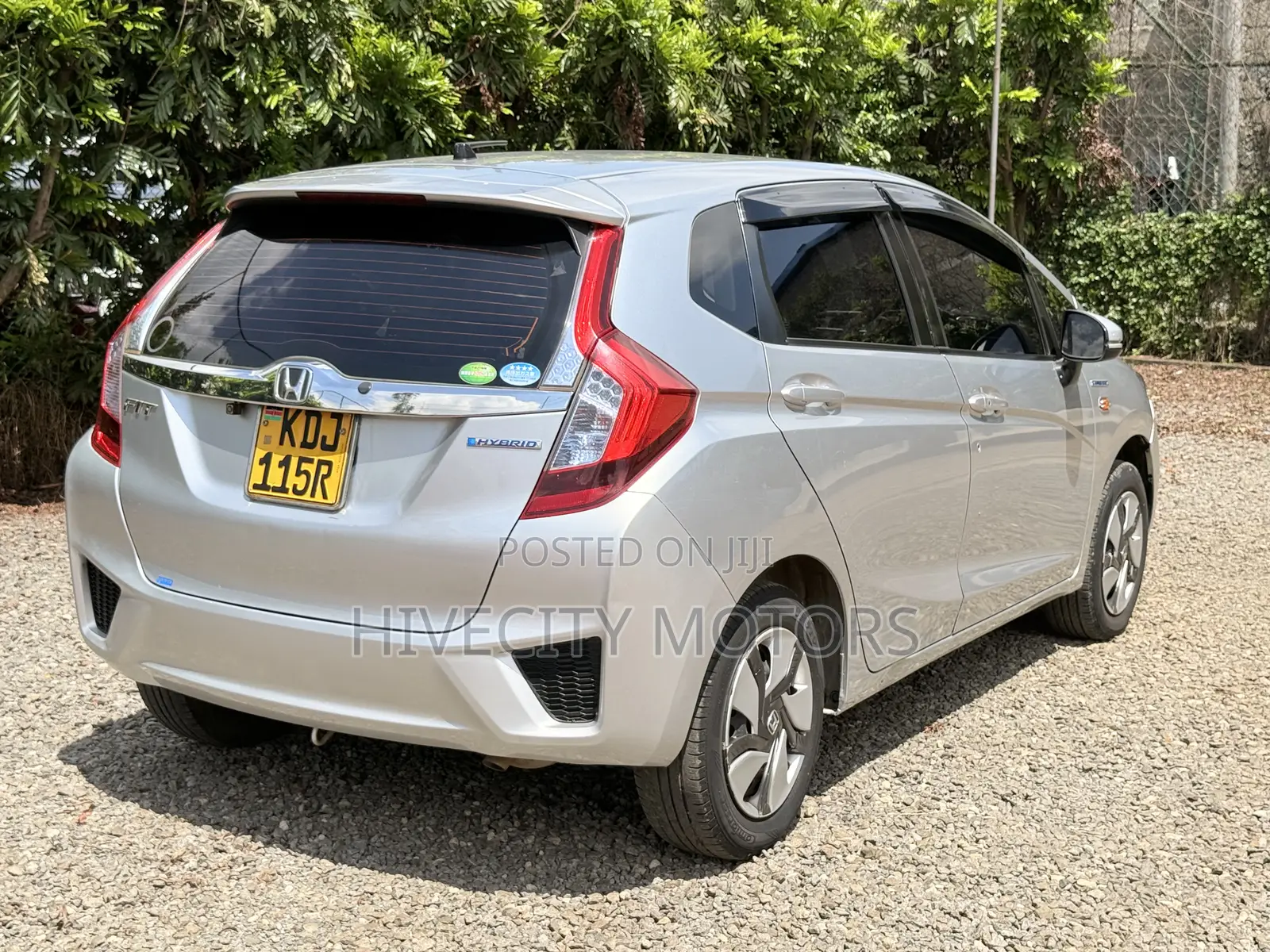 Honda Fit 2015 Silver