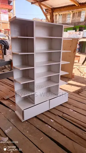 Large White Shoe Rack