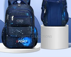 Starry Blue Top Quality Boys School Bags