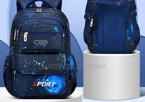 Starry Blue Top Quality Boys School Bags