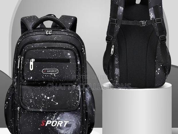 Starry Black Top Quality Boys School Bags - thumbnail 3