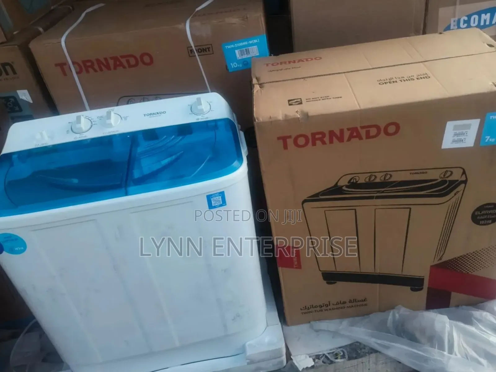 12kgs Tornado Twin Tub Washing Machine