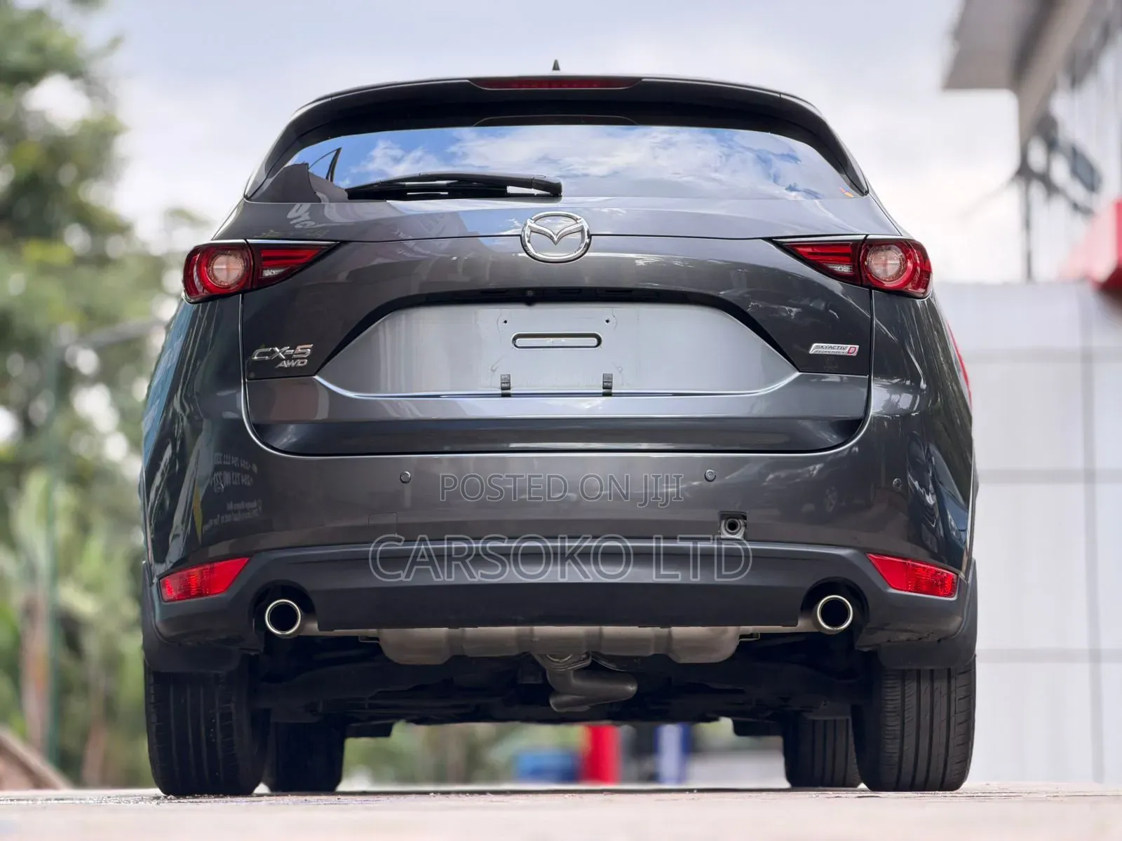 Mazda CX-5 2.2 Diesel AWD 2019 Gray