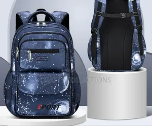 Starry Gray Top Quality Boys School Bags