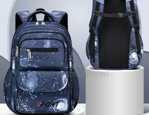 Starry Gray Top Quality Boys School Bags