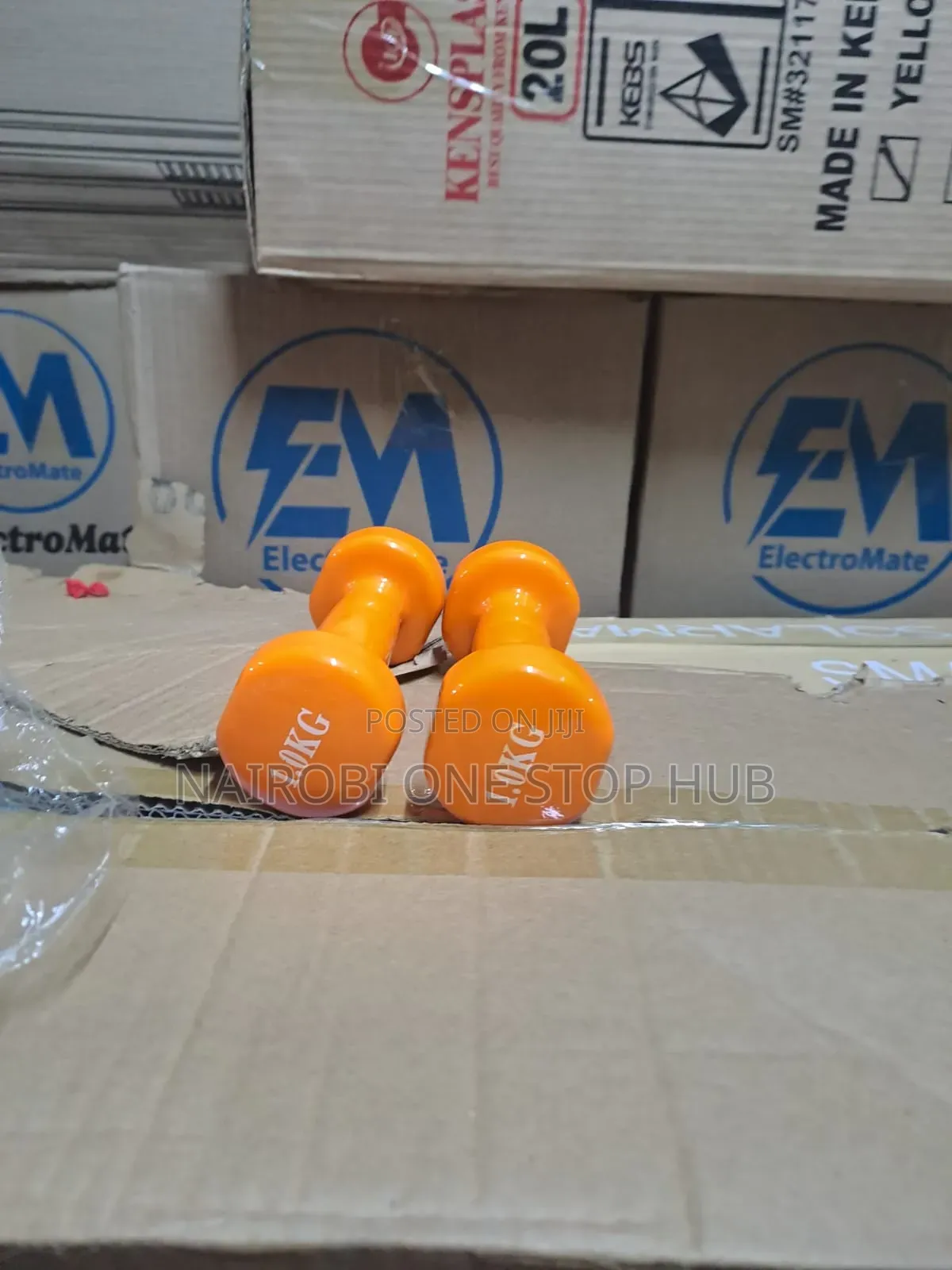 Neoprene 1kg Coated Dumbbell
