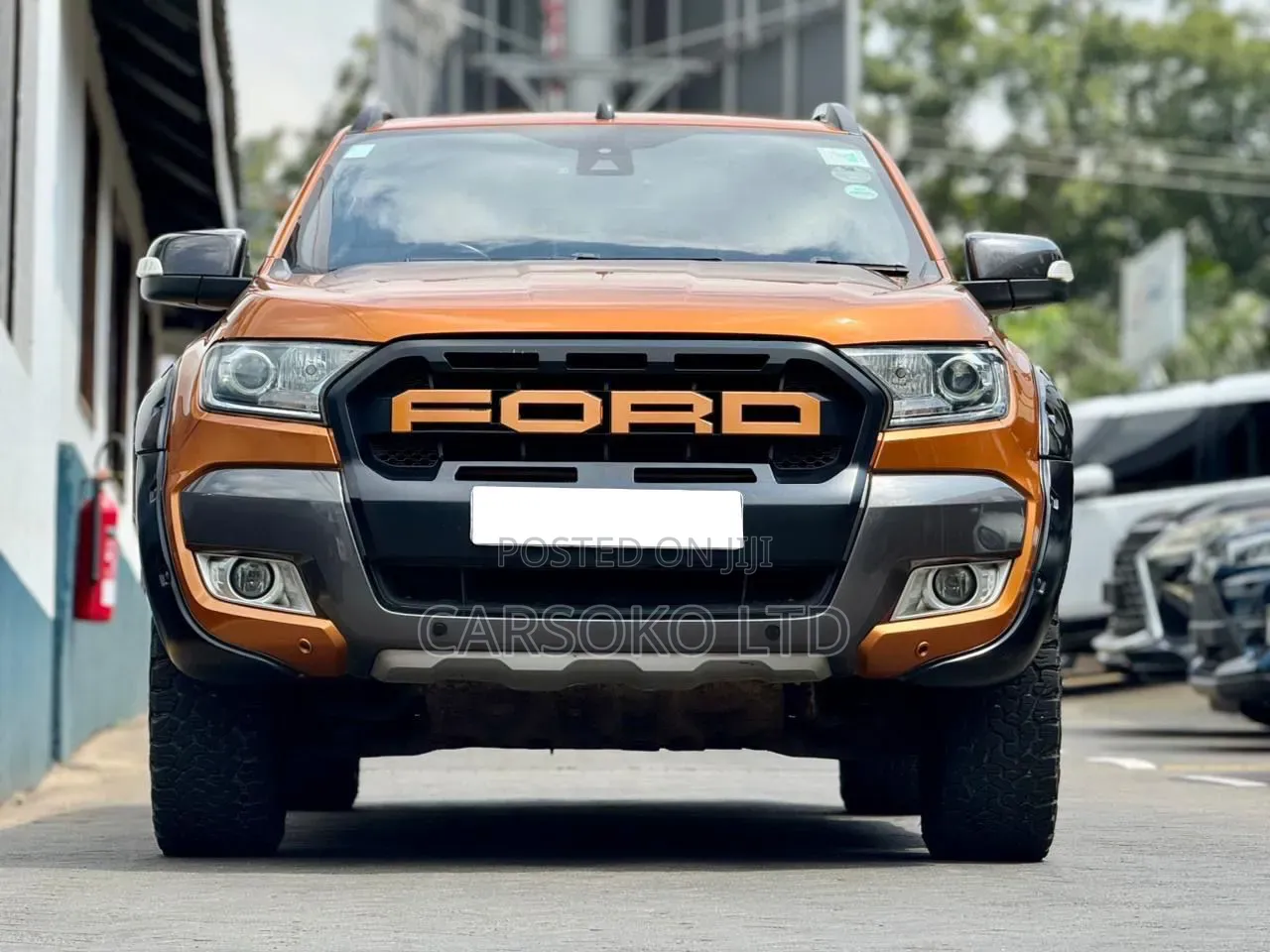 Ford Ranger Wildtrak 2018 Orange