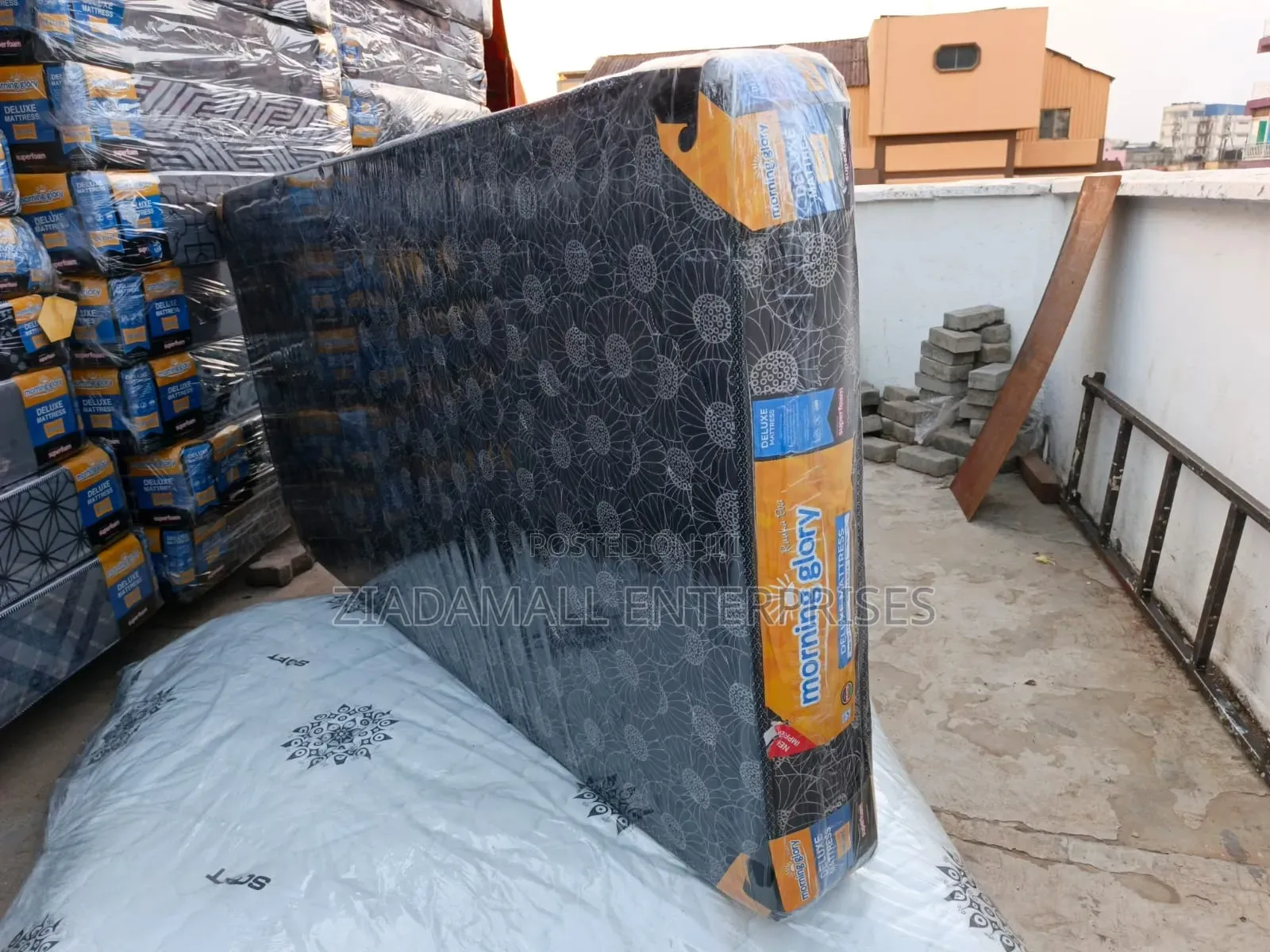 3*6superfoam Morning Glory 6-Inch Quilted Mattress Medium Density Supp
