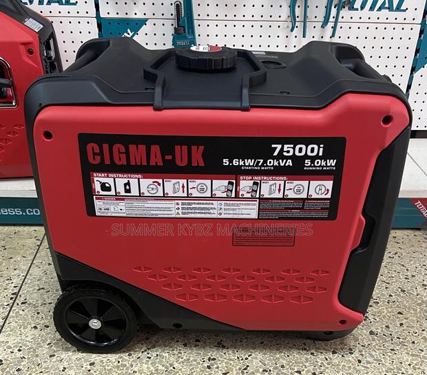 Cigma-Uk 7500i Gasoline Inverter Silent Generator 7kva