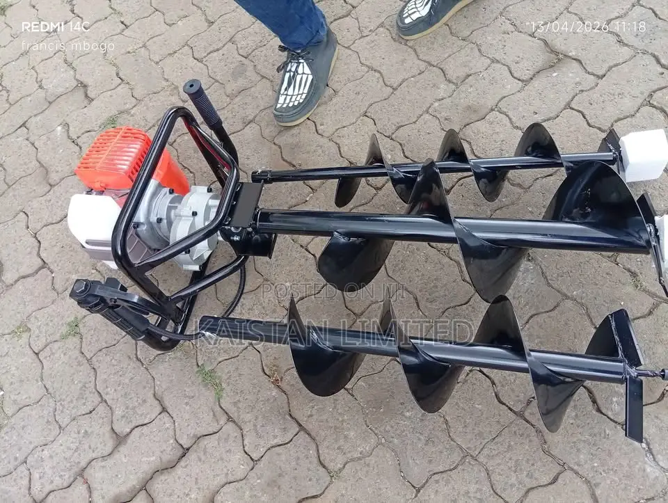 Hawk King 63cc Post Hole Digger – 2-Stroke Petrol Earth Auger Machine