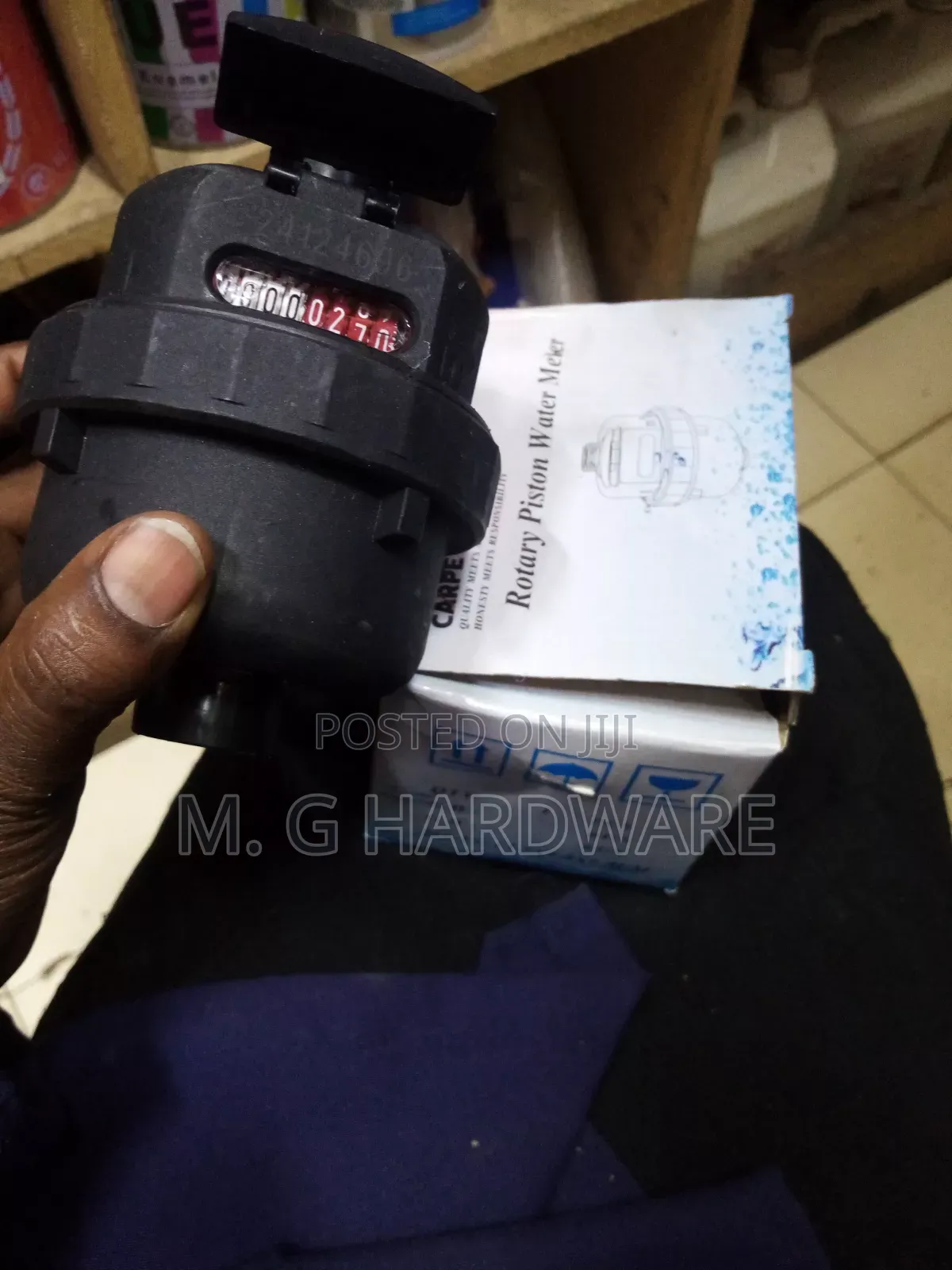 Plastic Kent Water Meter 1/2"