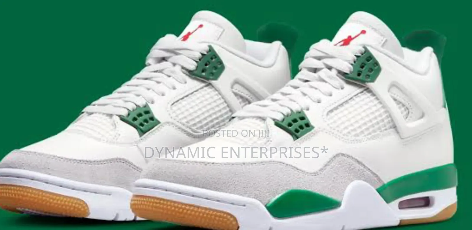 J4 Pine Green Shoes 38-42, 44-45