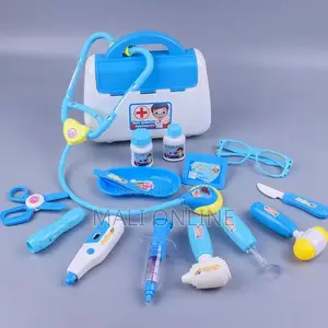 Kids Doctor Kit 53pcs Medical Playset Toy With Stethoscope, Storage