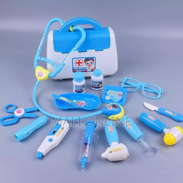 Kids Doctor Kit 53pcs Medical Playset Toy With Stethoscope, Storage