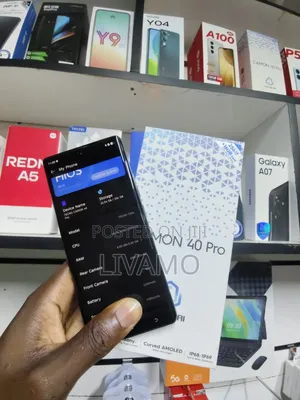 Tecno Camon 40 Pro 4G 256 GB Black