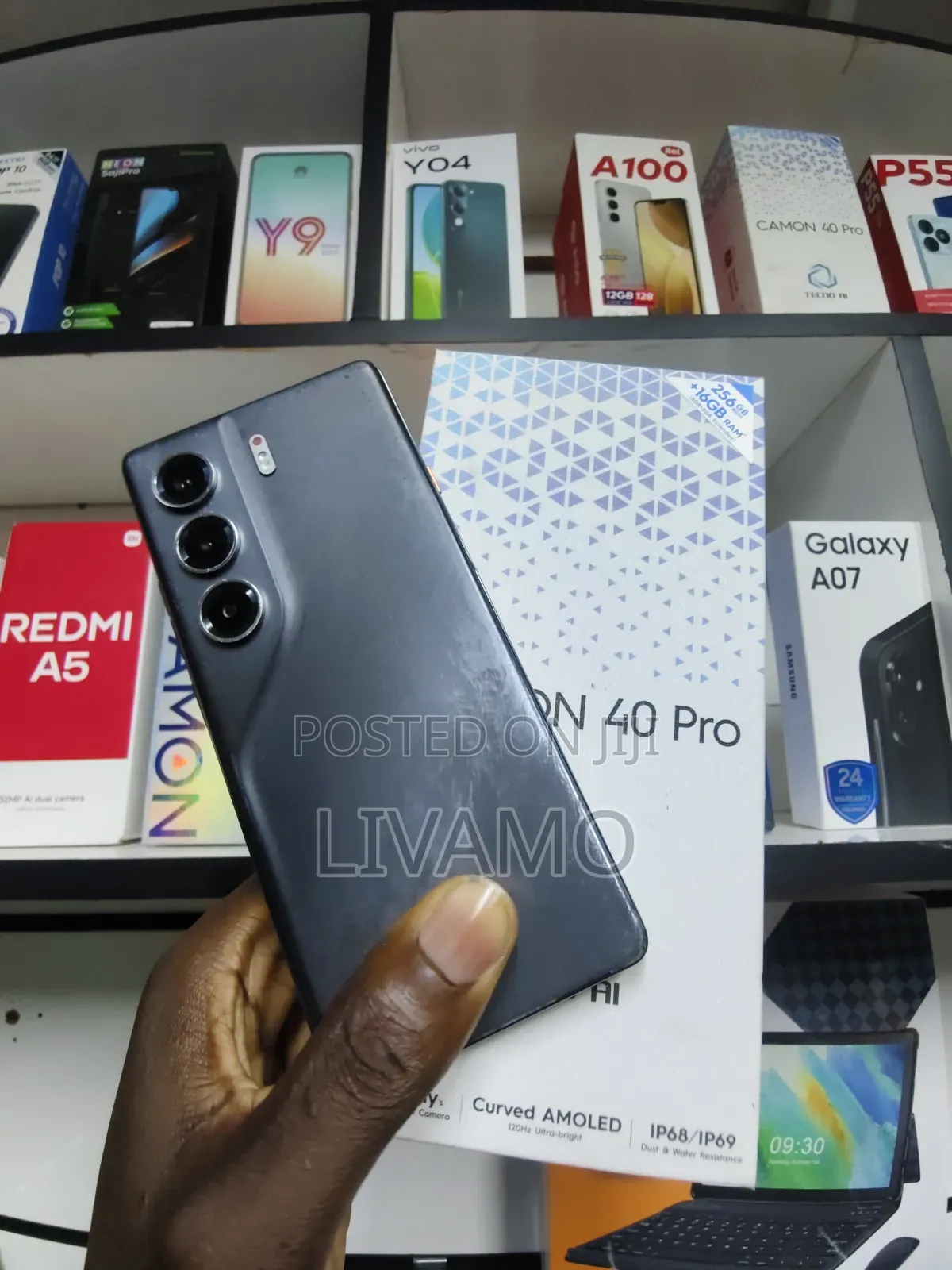 Tecno Camon 40 Pro 4G 256 GB Black