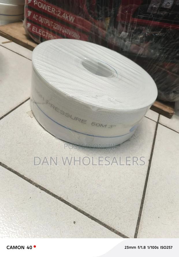 3 Inches 50meters High Pressure Canvas Pipe