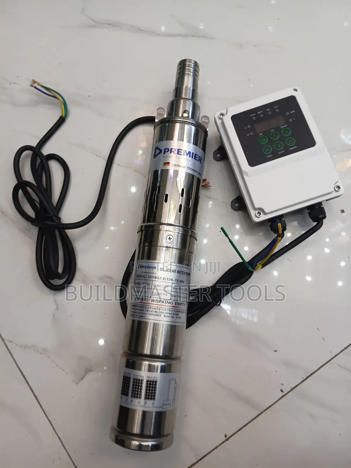 Premier Brand Dc Solar Submersible Water Pump