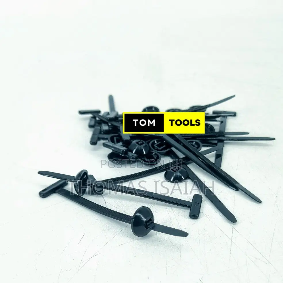 20pcs T Rivet Zipties Bumper Clips Zip Tie