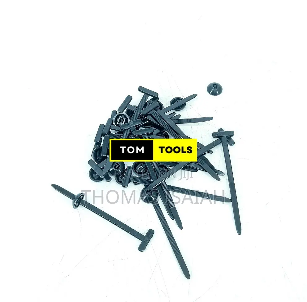 20pcs T Rivet Zipties Bumper Clips Zip Tie
