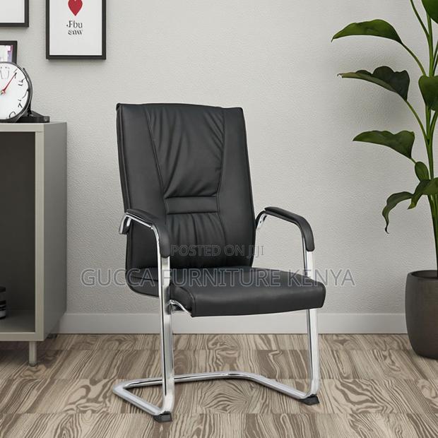 Leather Executive High Back Home Desk Seat - thumbnail 5