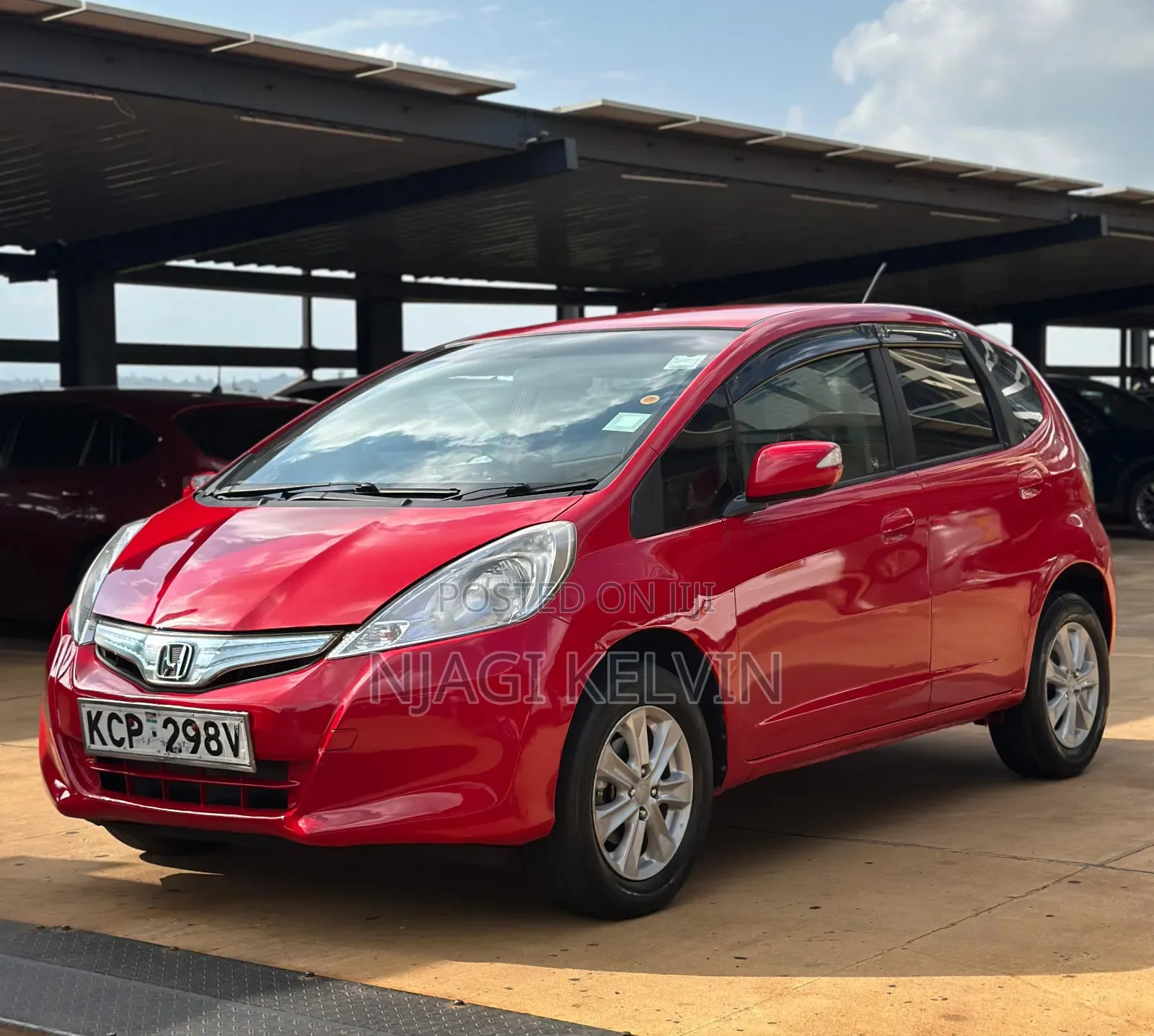 Honda Fit 2011 Red