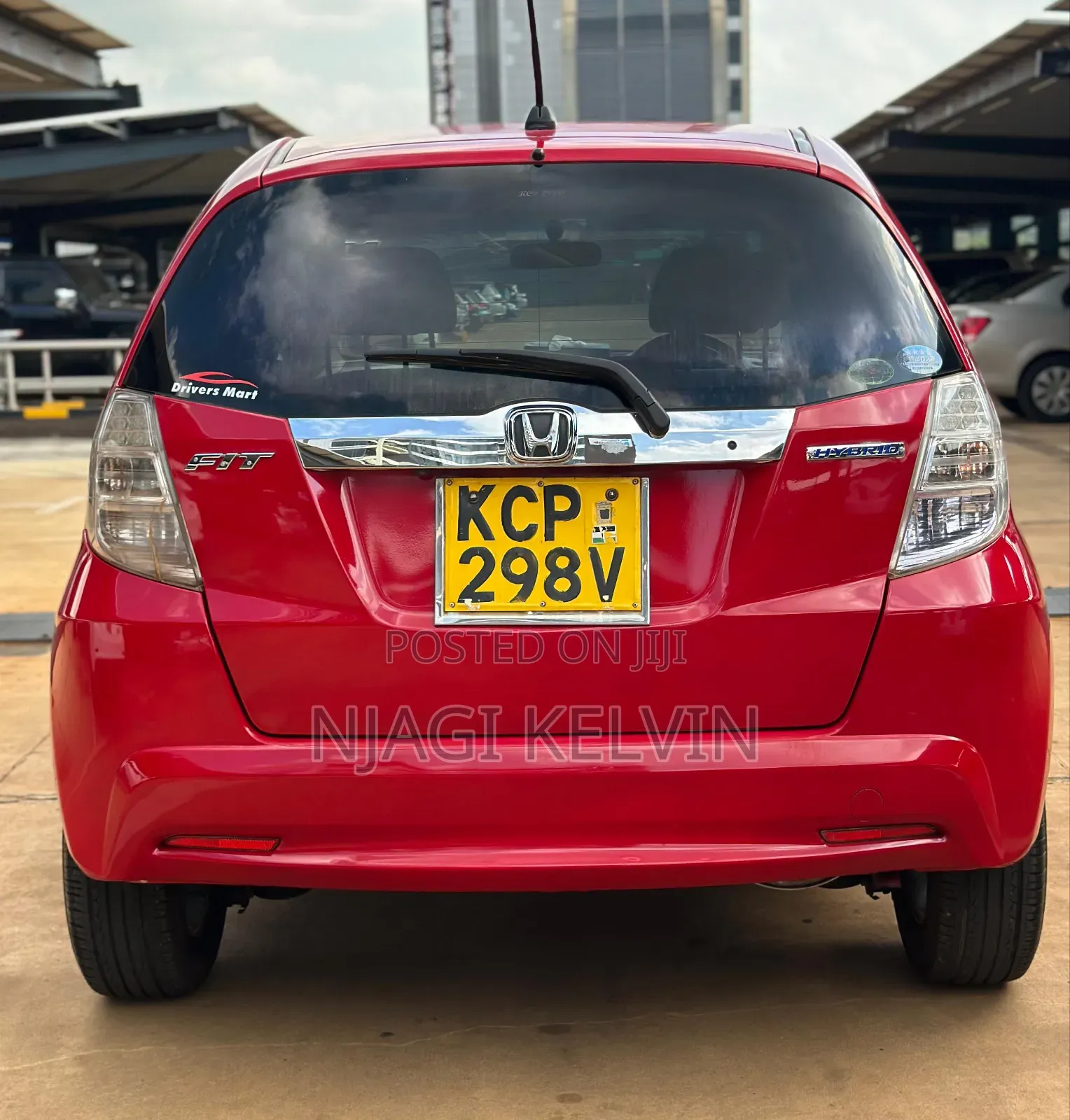 Honda Fit 2011 Red