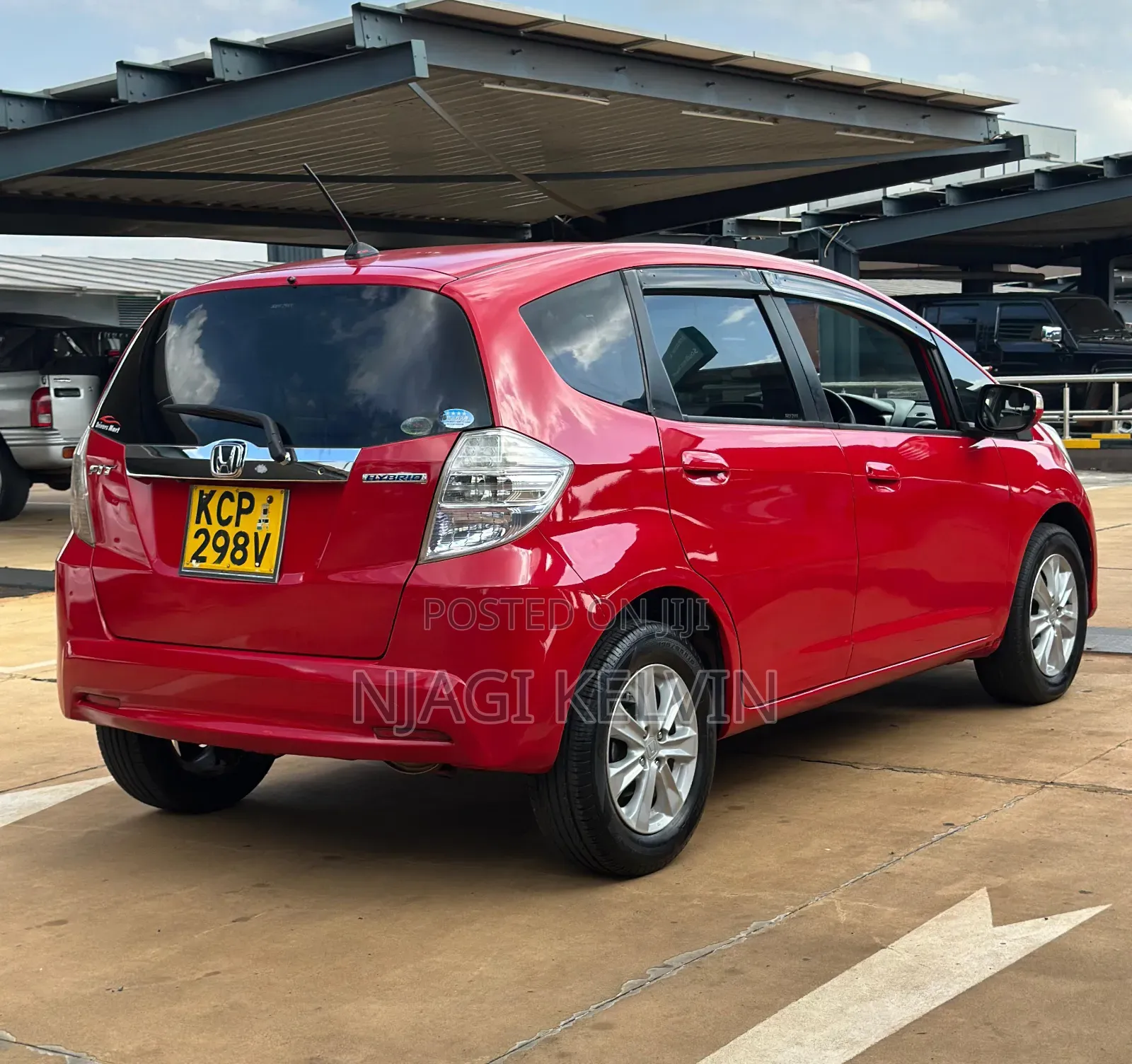 Honda Fit 2011 Red
