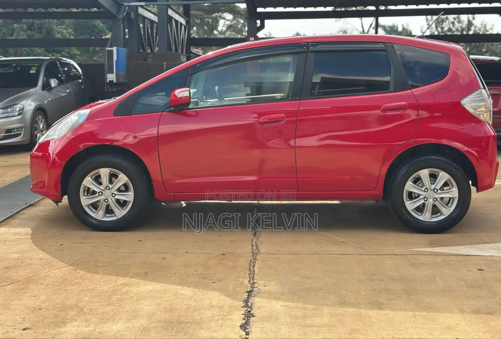 Honda Fit 2011 Red