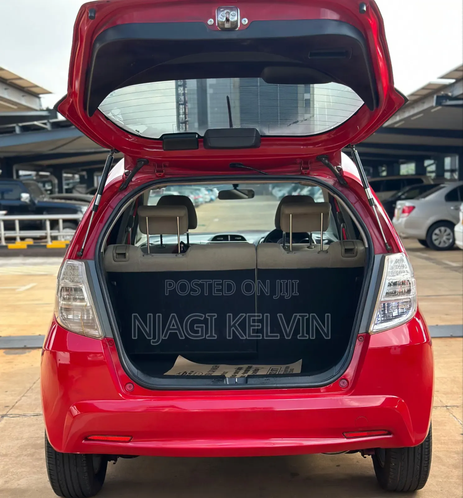 Honda Fit 2011 Red