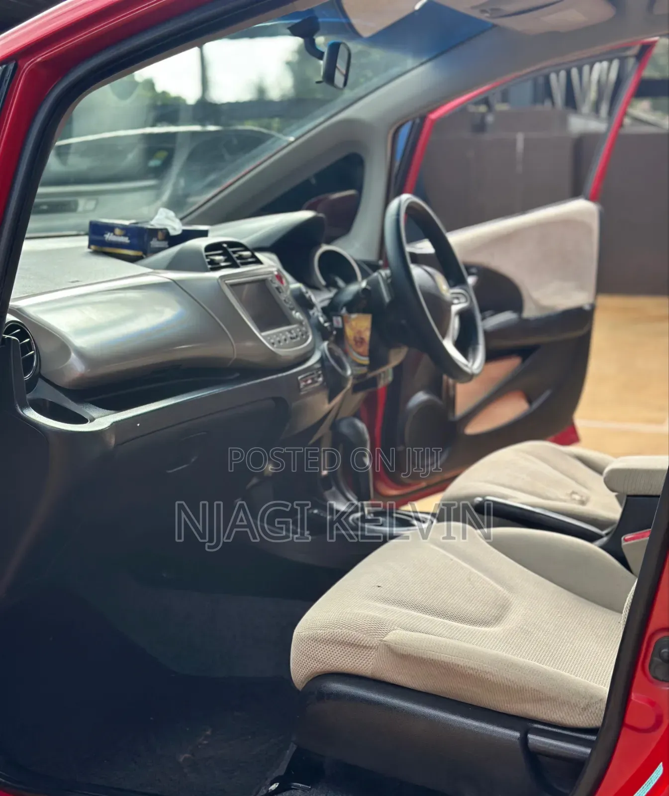 Honda Fit 2011 Red