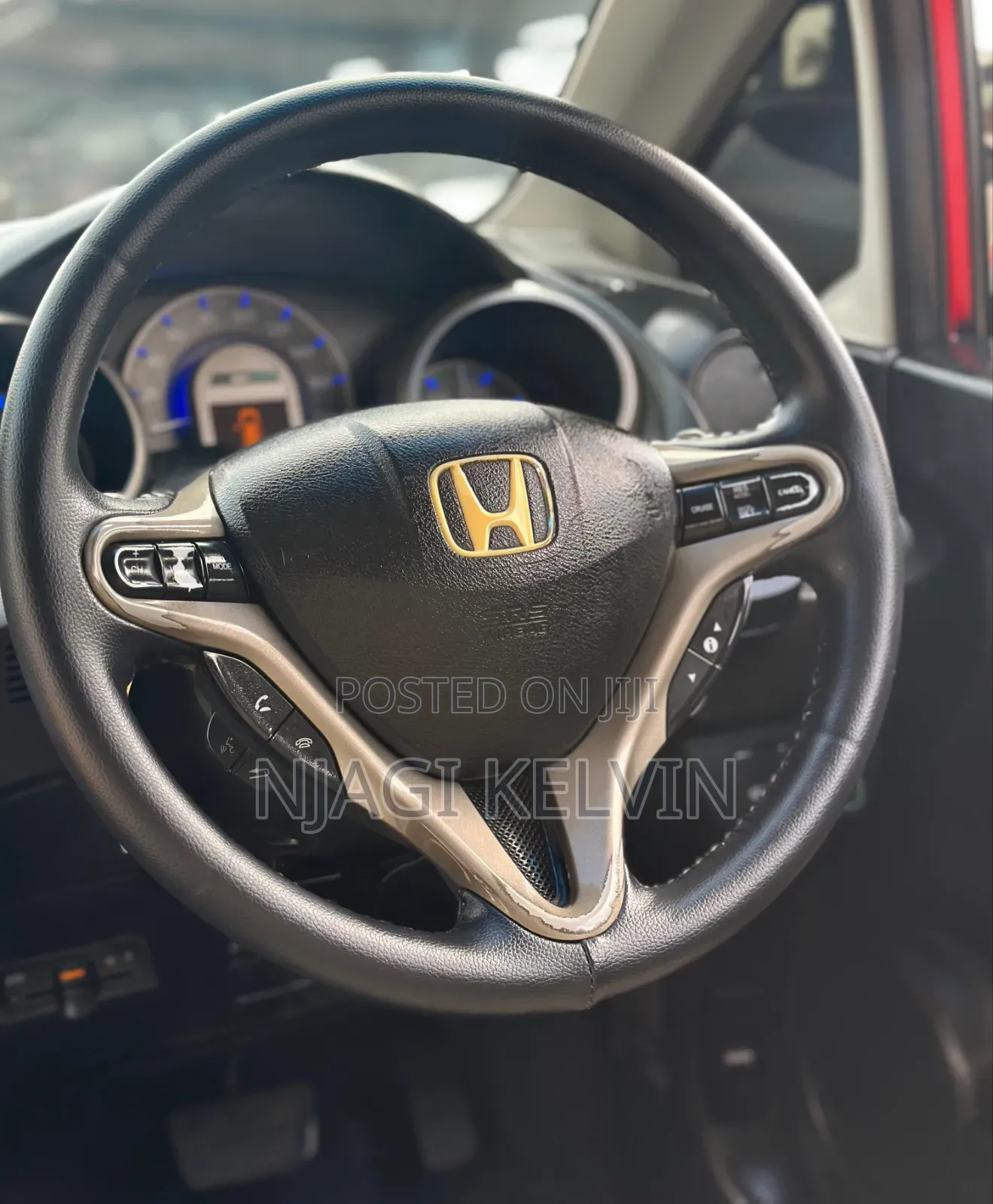 Honda Fit 2011 Red