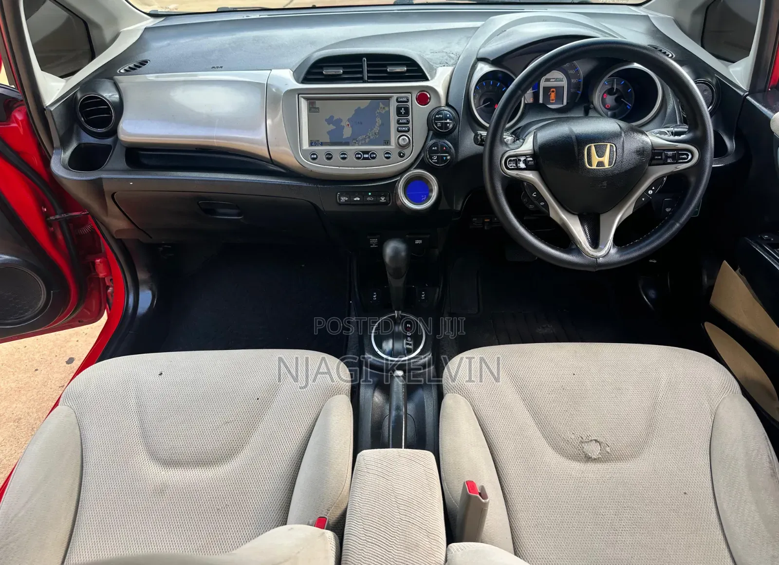 Honda Fit 2011 Red