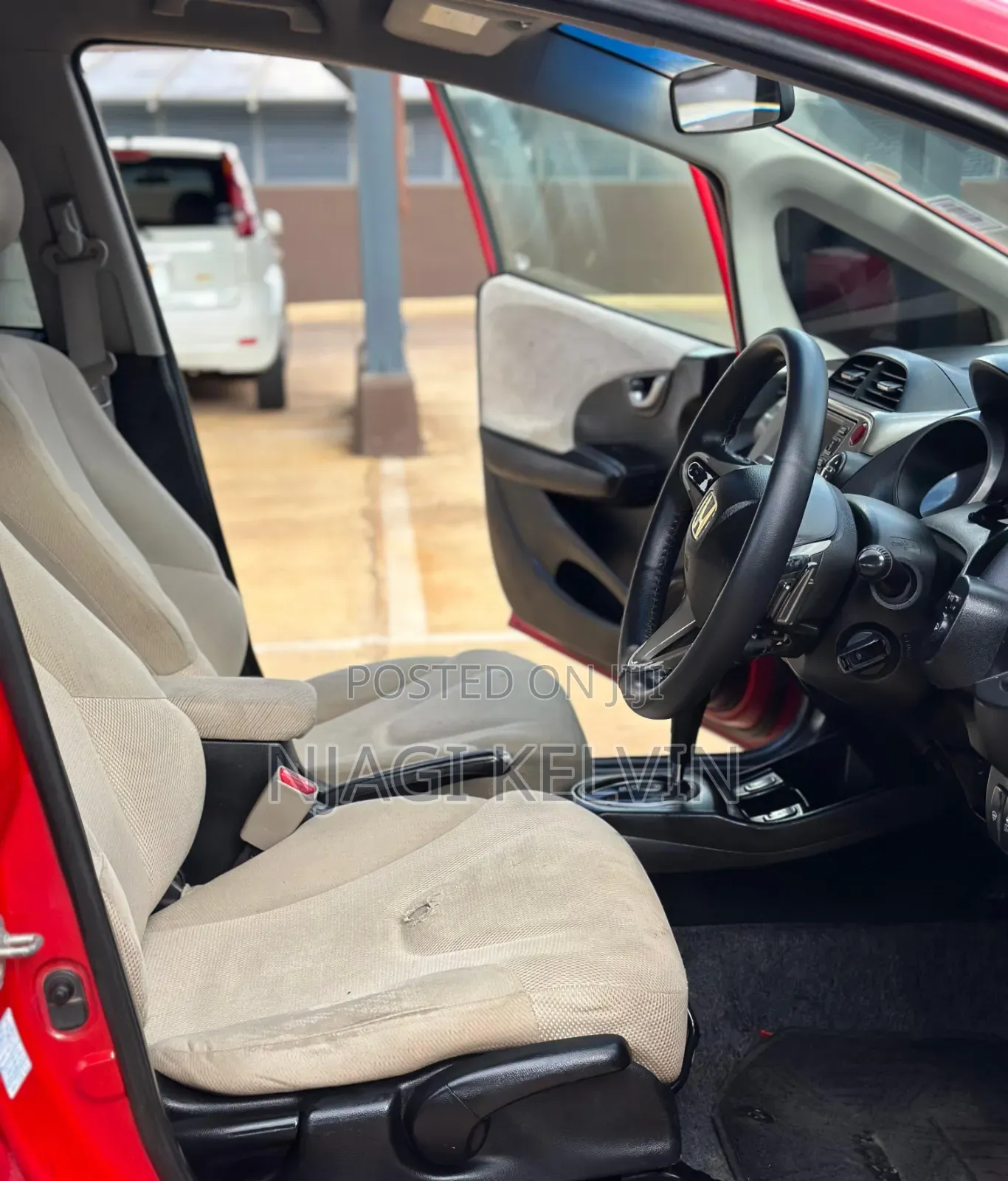 Honda Fit 2011 Red