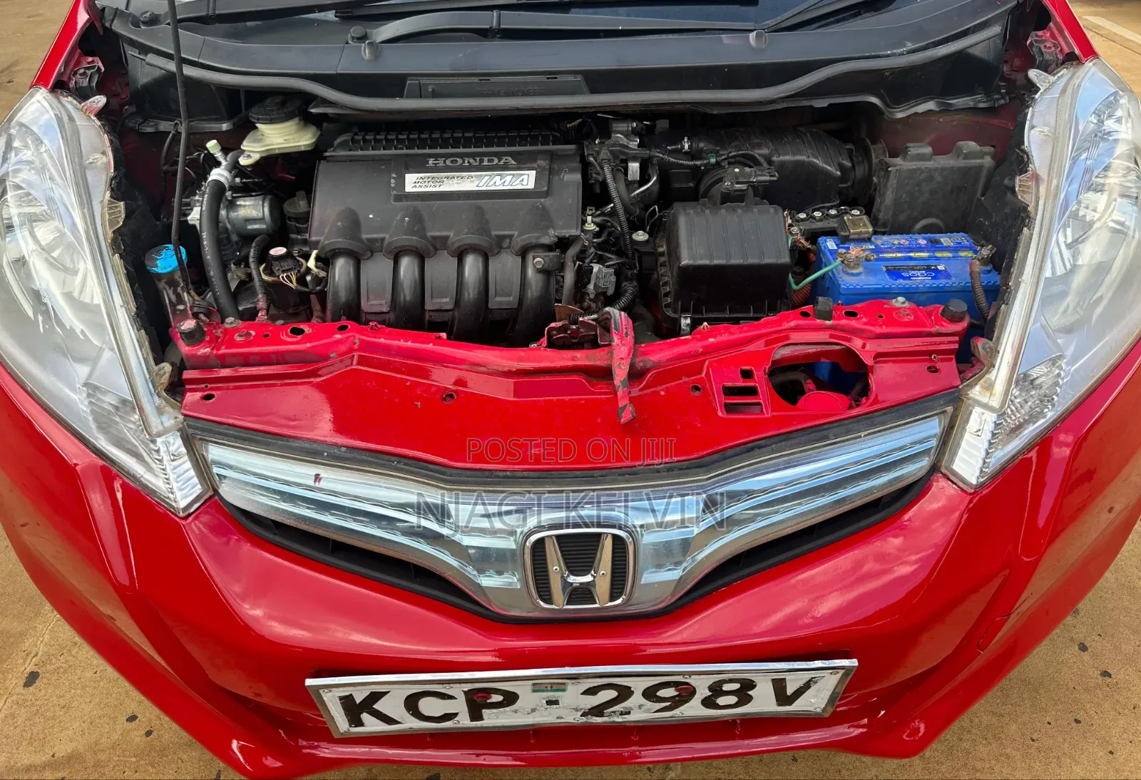 Honda Fit 2011 Red