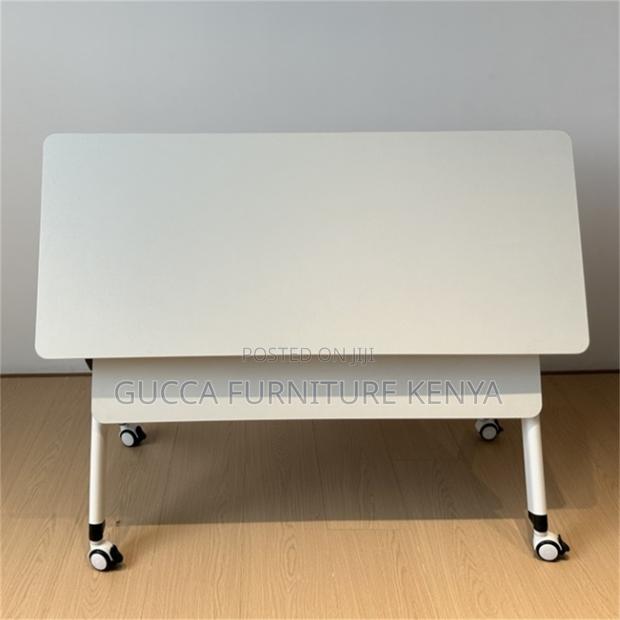Imported White Folding Home Office Gaming Desk