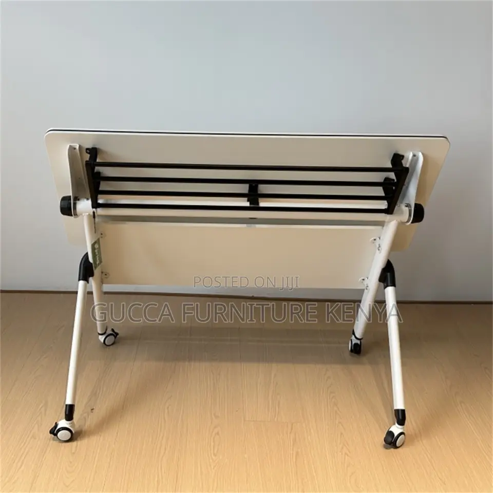 Imported White Folding Home Office Gaming Desk