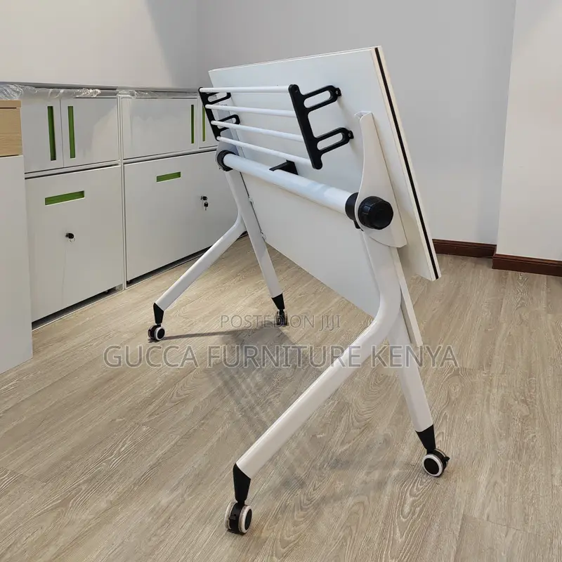 Imported White Folding Home Office Gaming Desk