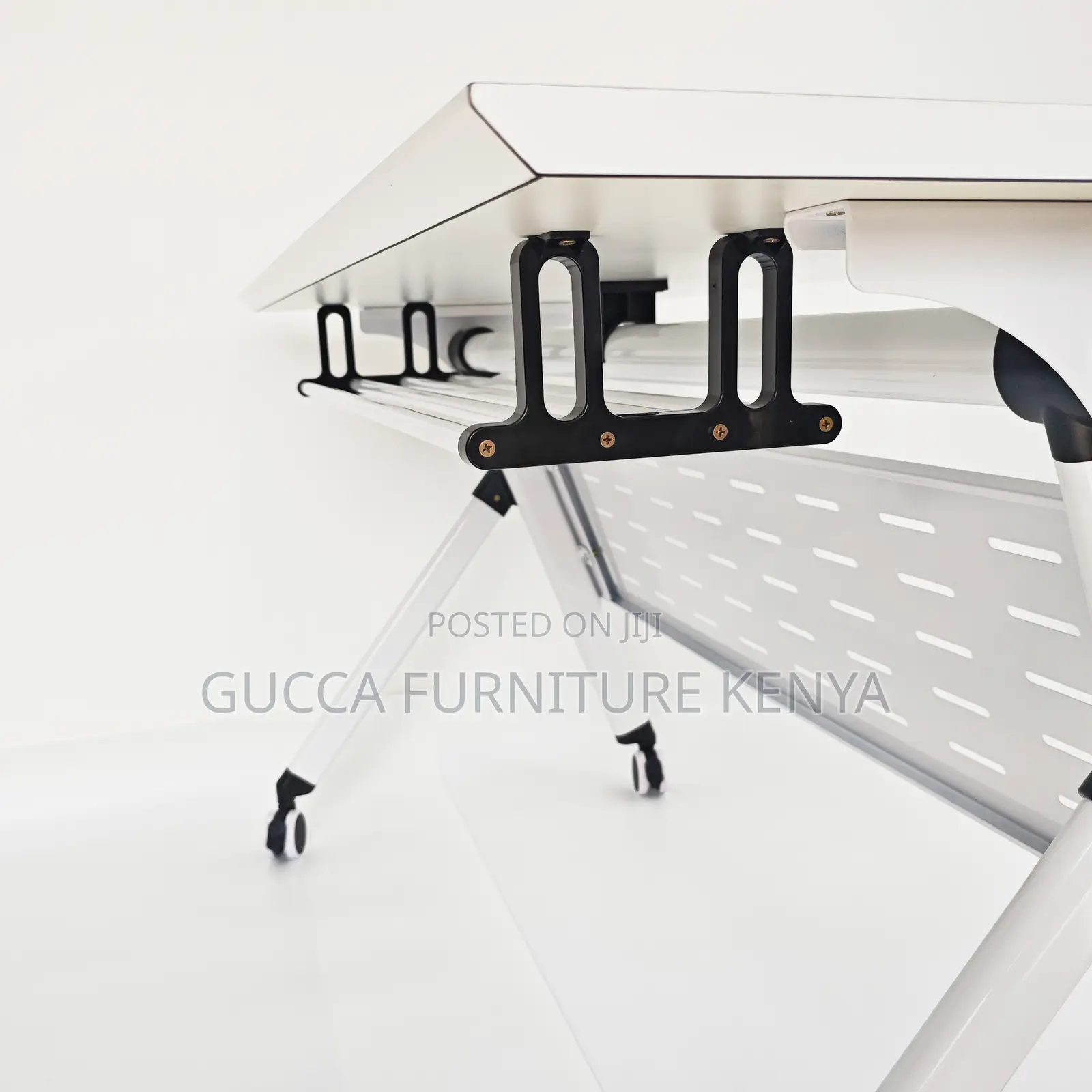 Imported White Folding Home Office Gaming Desk